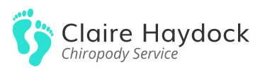 Podiatrist Great Harwood, Blackburn, Lancashire, Claire Haydock Chiropody Service logo
