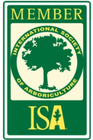 International society of arboriculture member logo real tree trimming and landscaping inc