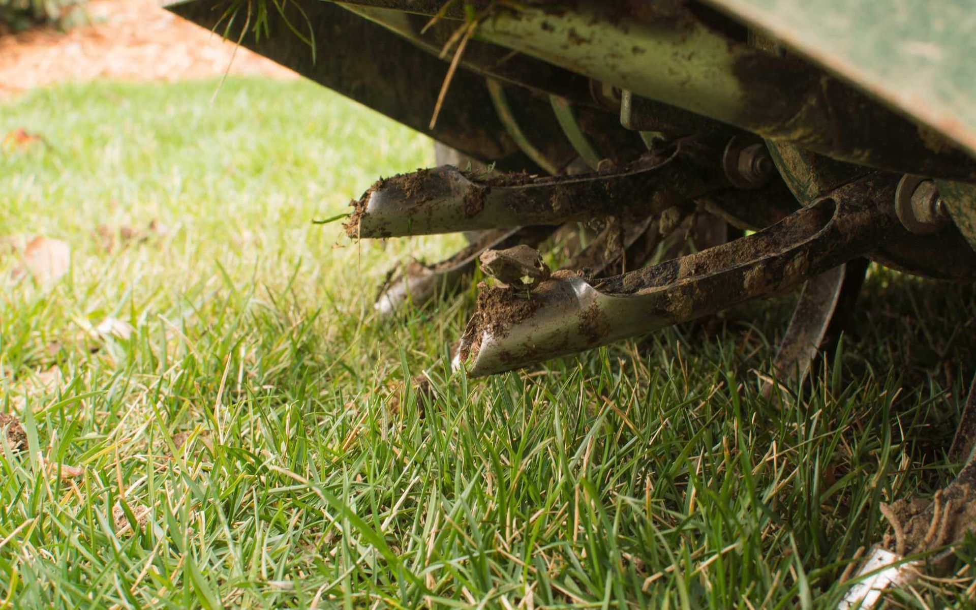 mechanical method of soil aeration