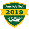 angies list super service award 2019 real tree trimming & landscaping, inc.