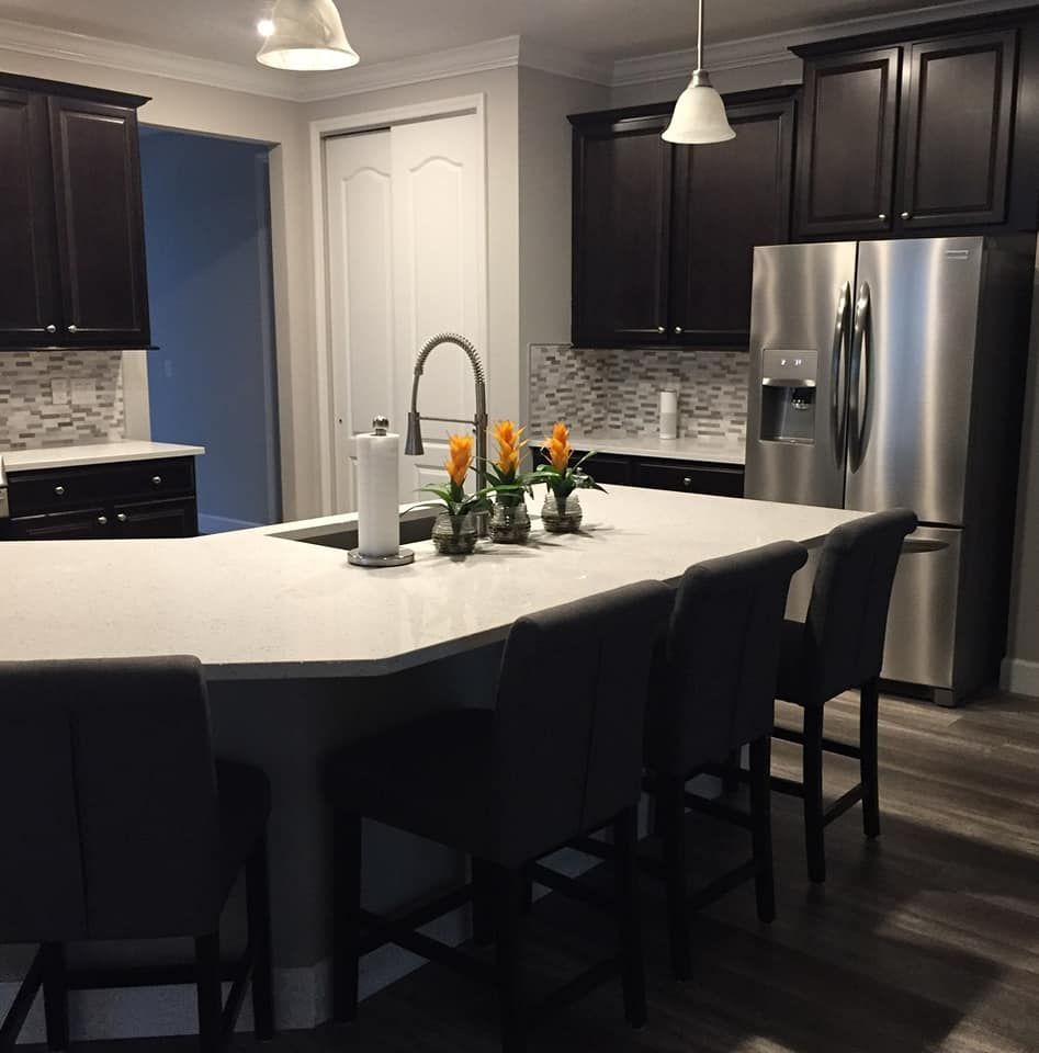 White Countertop — Jacksonville, FL — Champagne Stone Company