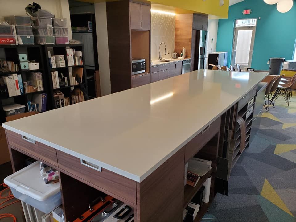 White Countertop — Jacksonville, FL — Champagne Stone Company