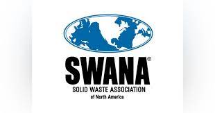 The logo for the swana solid waste association of north america.