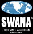 The logo for the swana solid waste association of north america.