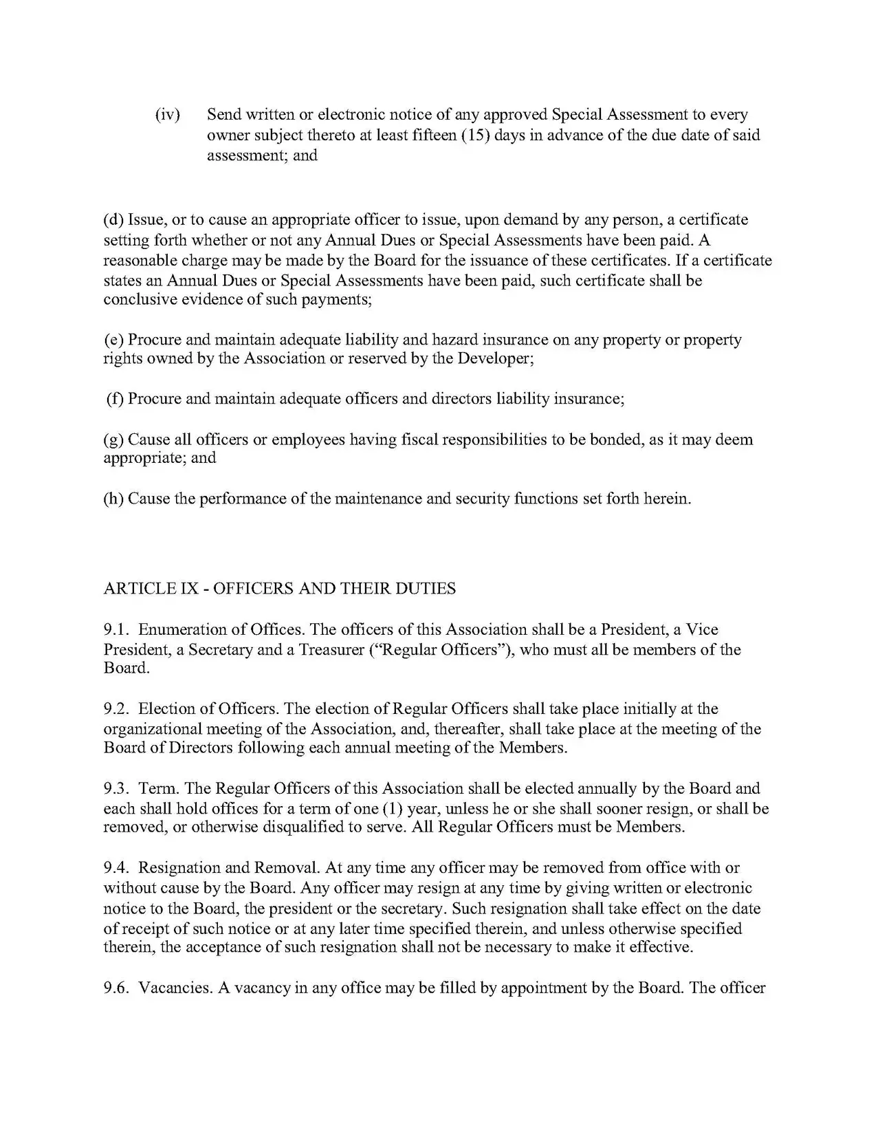 A white sheet of paper with a lot of text on it.