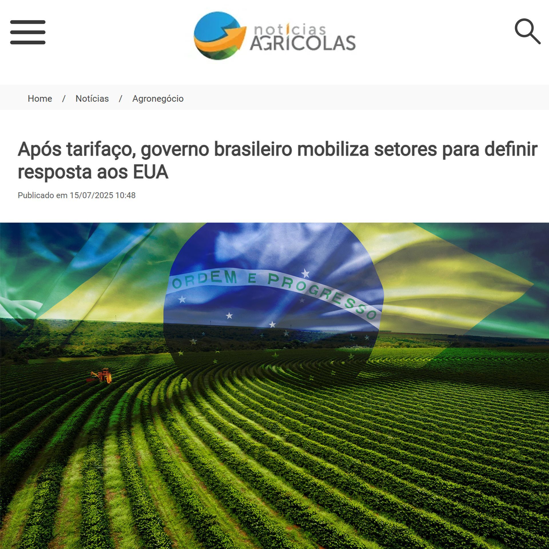 Após tarifaço, governo brasileiro mobiliza setores para definir resposta aos EUA