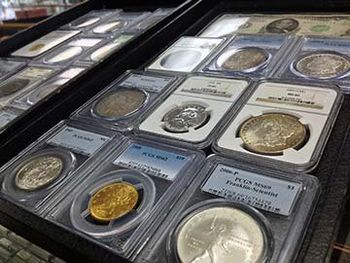 Coins that were traded to our coin dealer in Central Point, OR