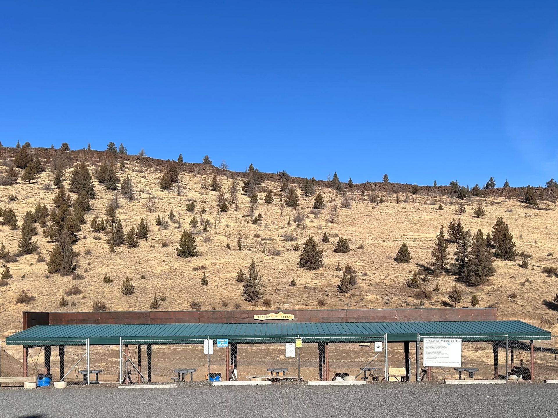 Covered long distance shooting 