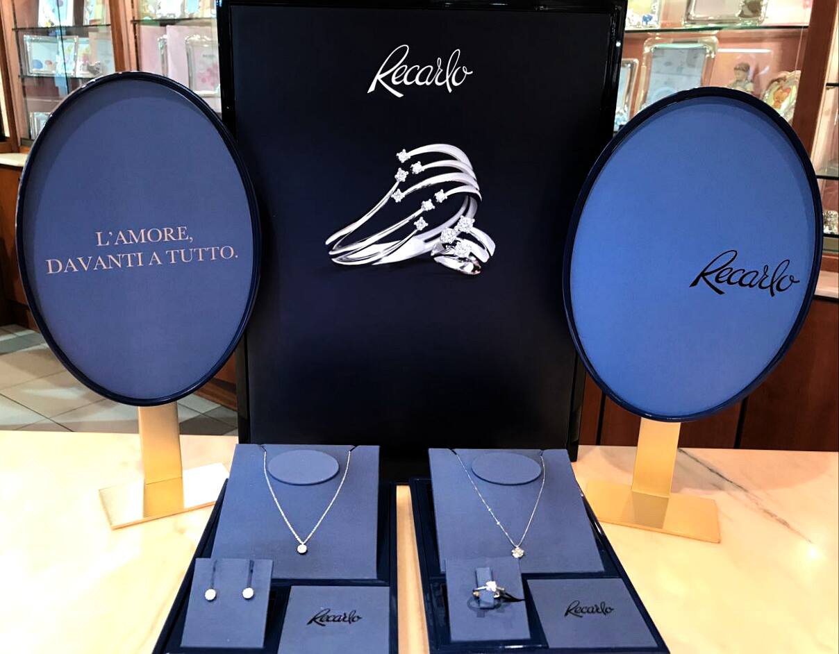 Parure gioielli in oro e diamanti