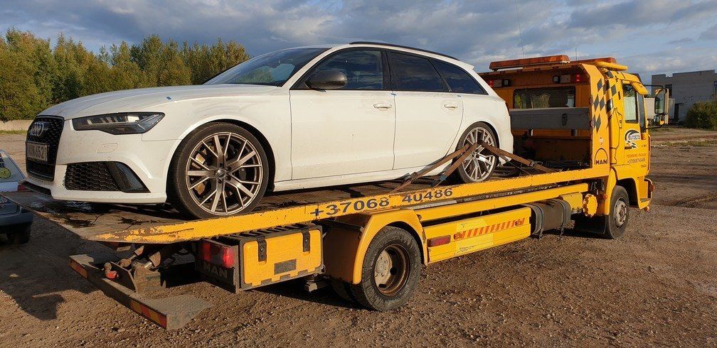 Statybinės technikos pervežimas