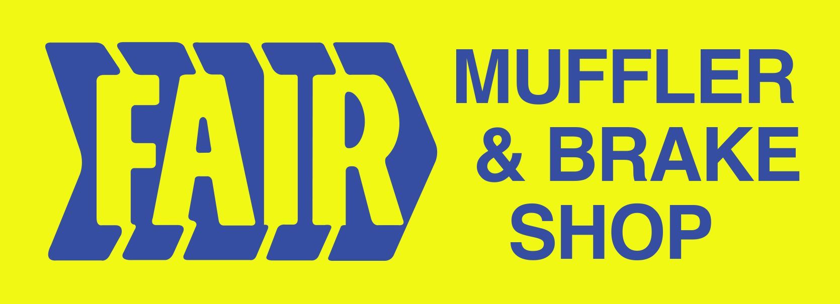 Logo | Fair Muffler & Brake Shop