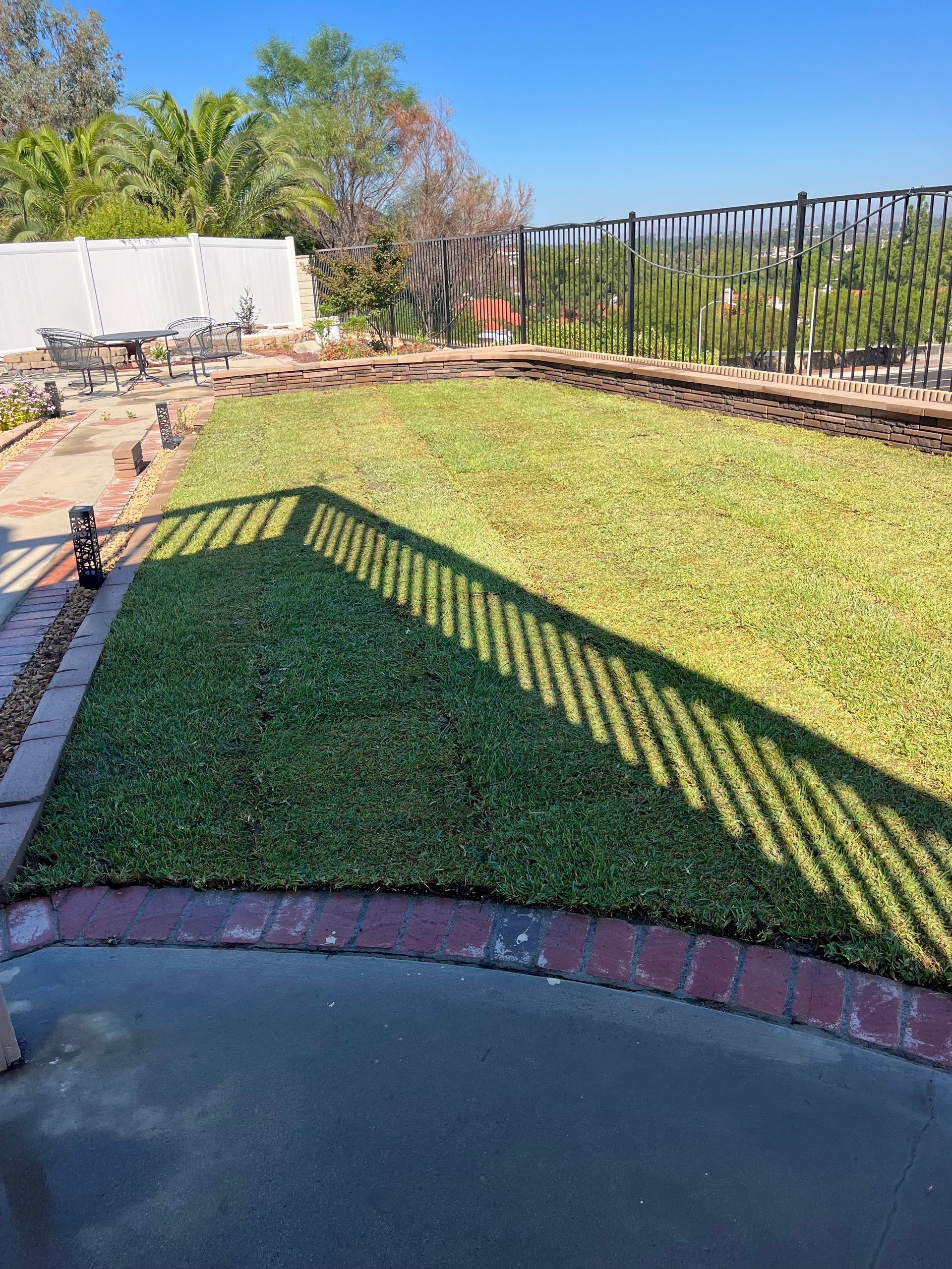 Old Lawn Removal, Planter Box Installation, & St. Augustine Sod with Gopher Wire in Murrieta, CA