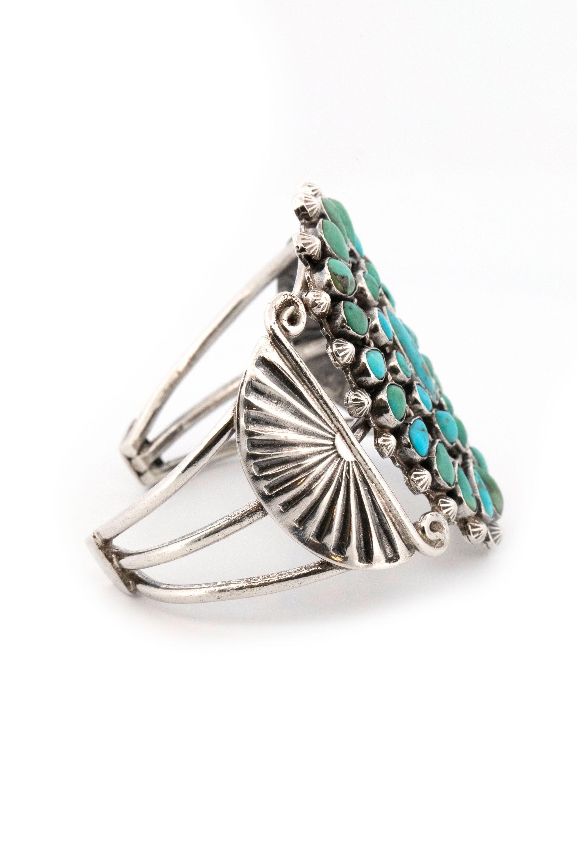 Sterling Silver Petit Point Bracelet