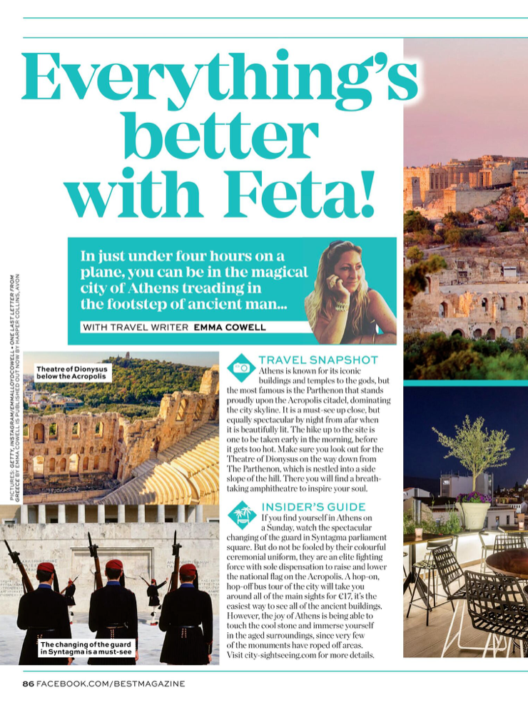 Emma Cowell author Greece travel Athens