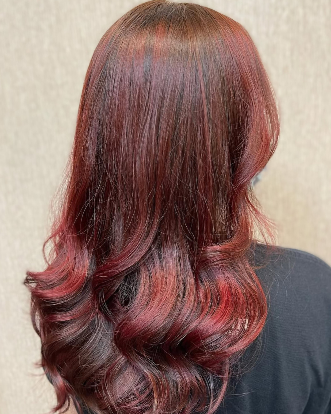 An image of a Reddish Brown hair color
