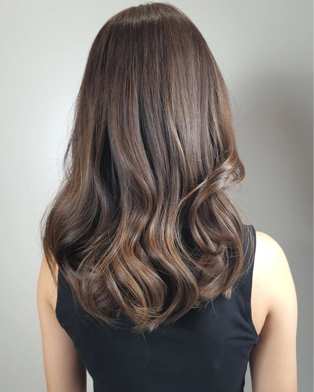 A photo of a chestnut brown hair colour