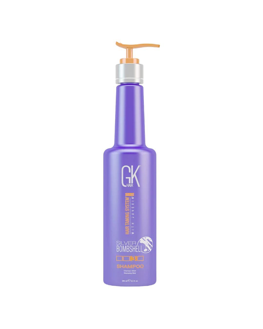 An image of the GK Silver Bombshell Shampoo