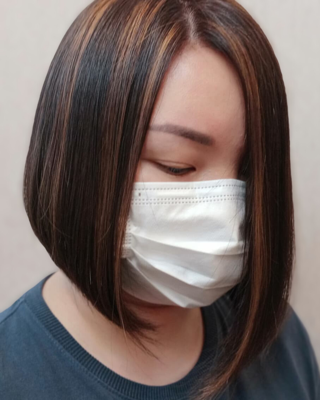 An image featuring of a Mocha Brown hair color