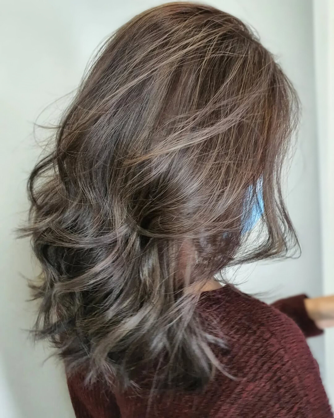 A photo of a Cool Brown hair color