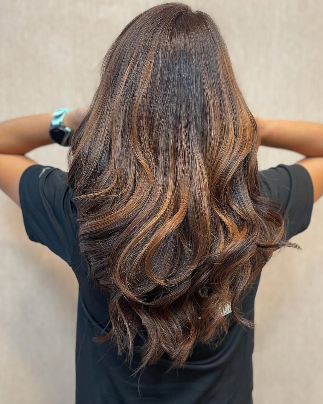 An image of a Chestnut Brown hair color