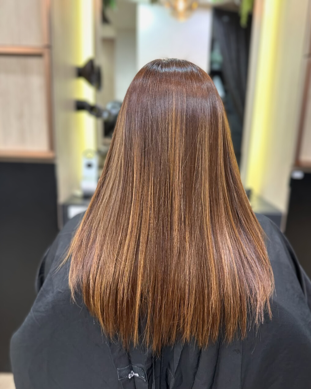 An image of Long Straight Hair with Blunt Ends by Irene