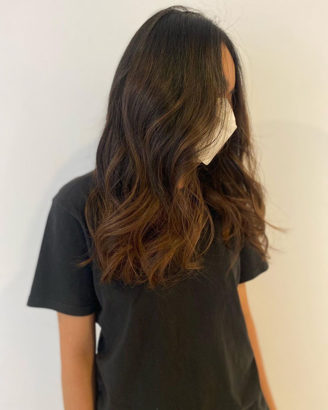 A photo of Balayage Hair Chocolate Brown