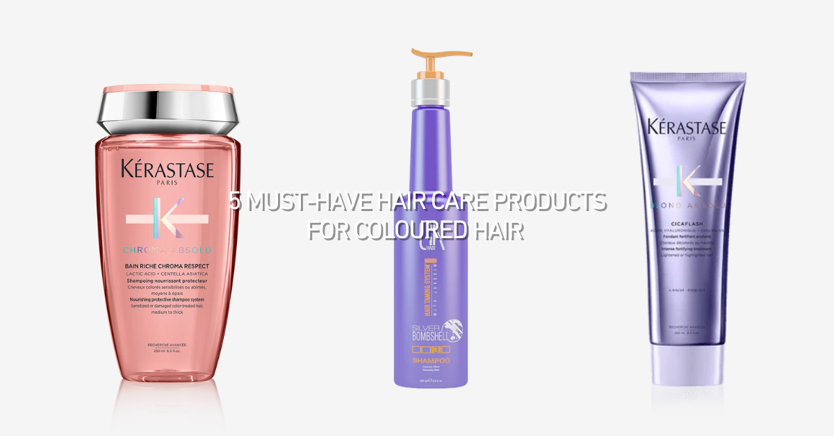 images of Must-Have Hair Care Products for Coloured Hair 