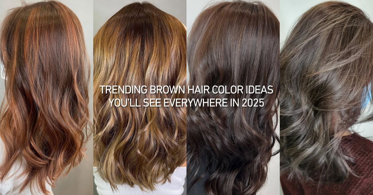 An image of brown hair color ideas
