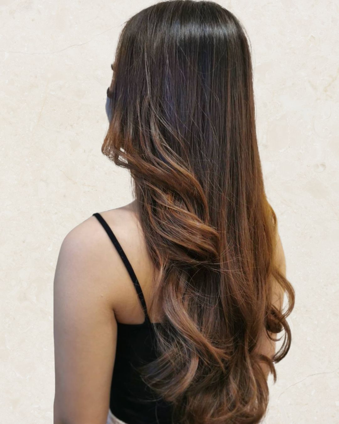 Layered Haircut Ideas - Textured waves with layered ends