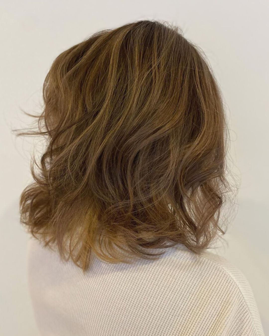 Layered Haircut Ideas Textured waves with layered ends