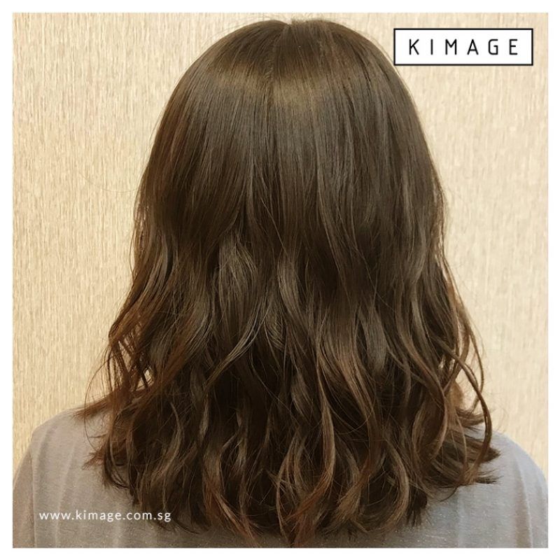 Medium length hair body deals wave perm