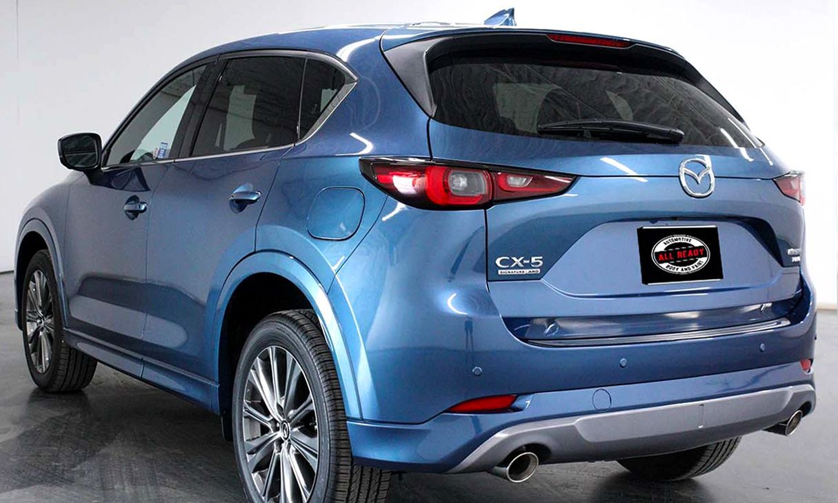 All Ready Auto Body in Austin, TX - after pic - blue car