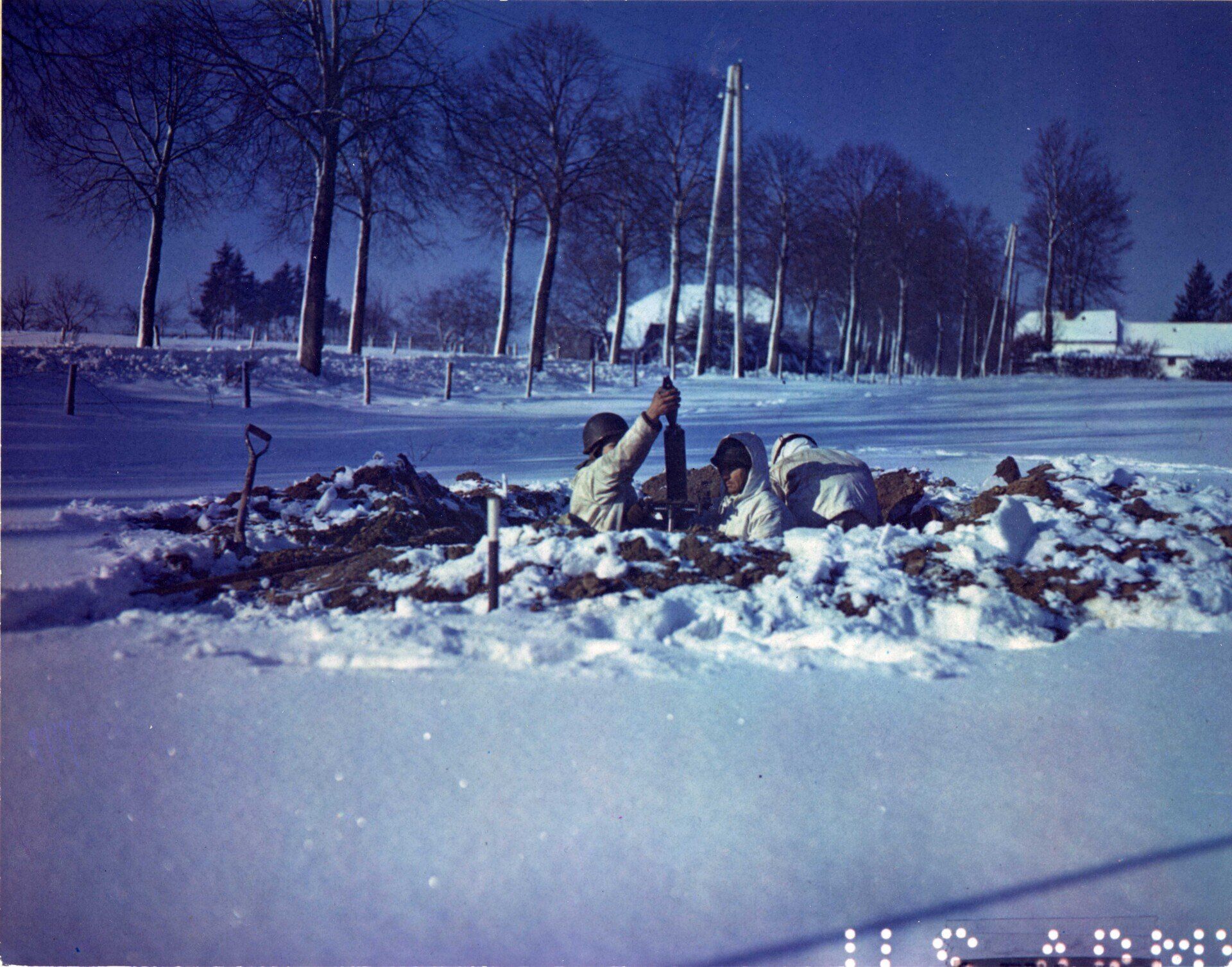 Battle of the Bulge Color Photographs 1945