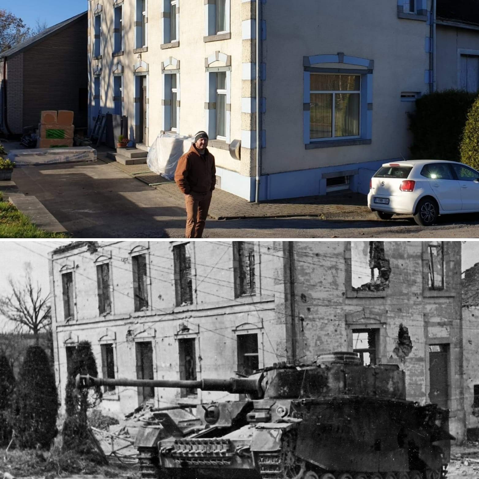 Foy Belgium Then & Now