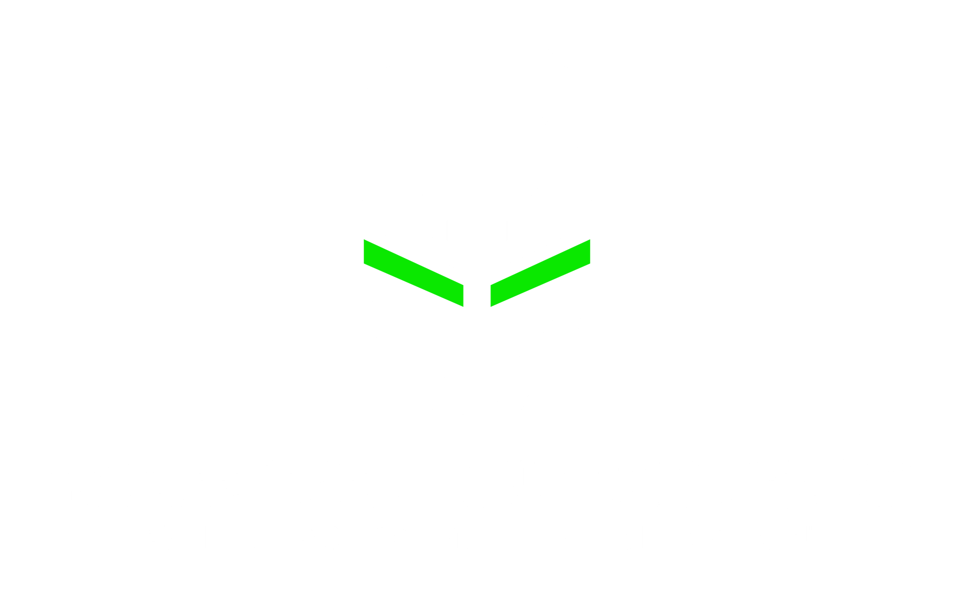 Two green arrows pointing in opposite directions on a white background.