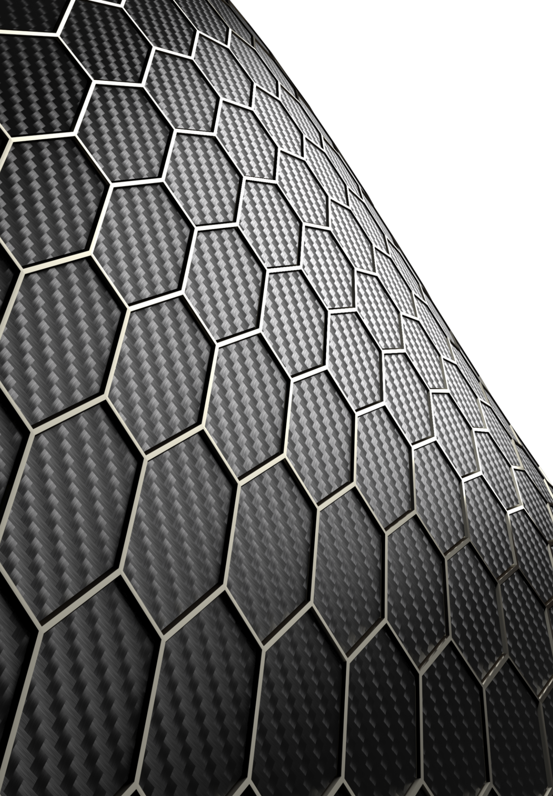 A close up of a tire with a honeycomb pattern