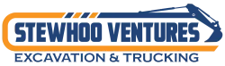 Logo for Stewhoo Ventures, featuring text 