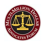 Badge of the Multi-Million Dollar Advocates Forum.