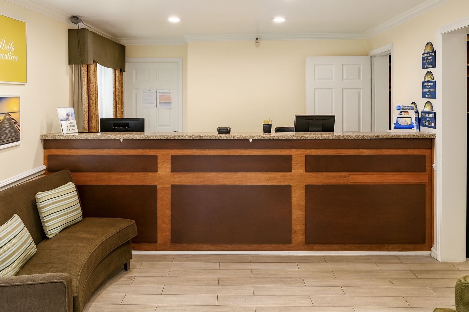 Front Desk Lobby