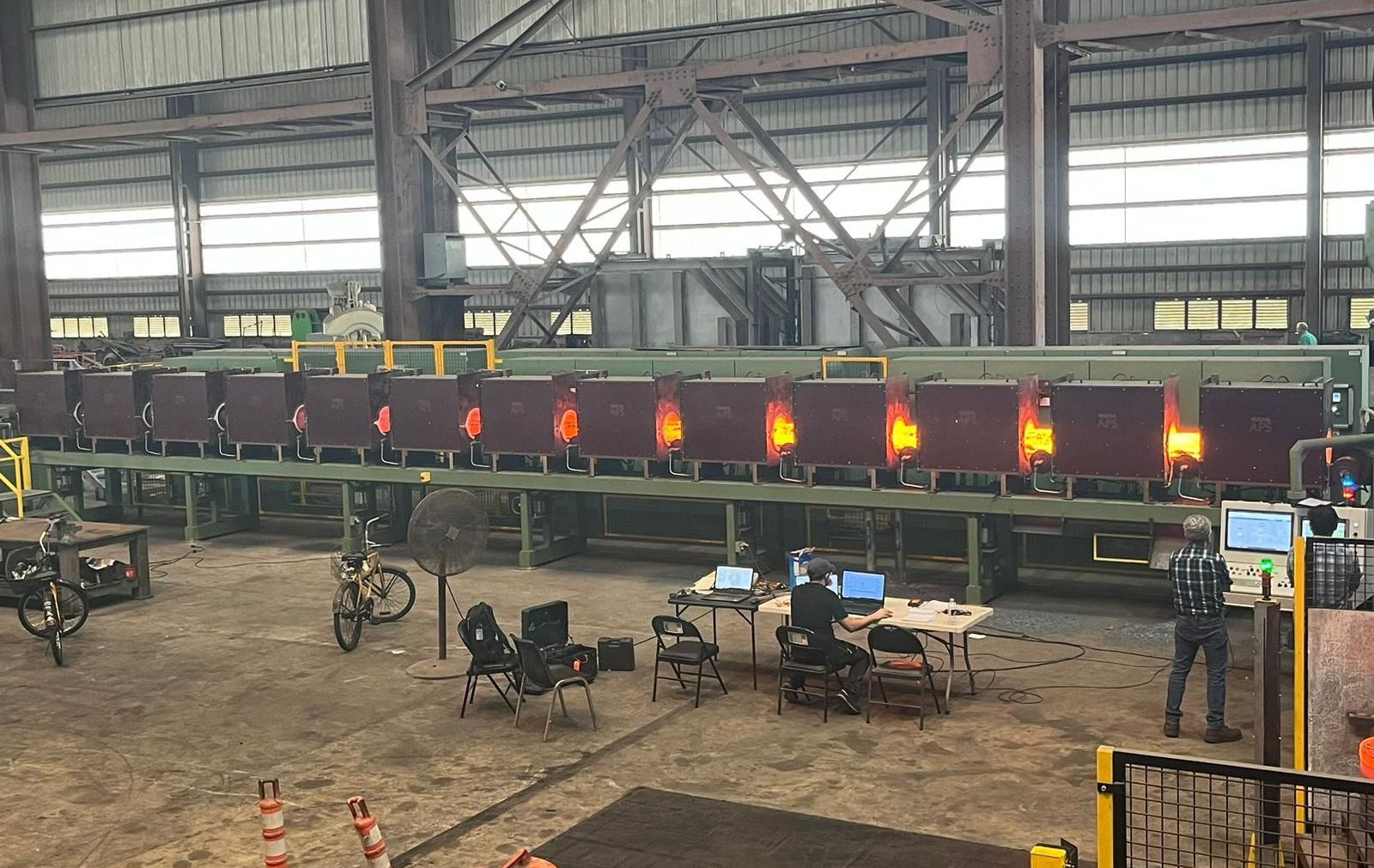 Impianto industriale di riscaldamento