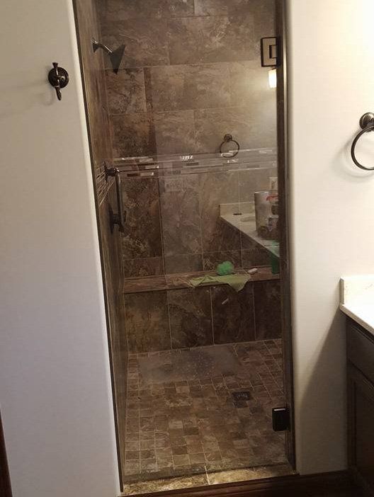 Pivot Door - Showers Bathroom glass repair in Fort Wayne, IN
