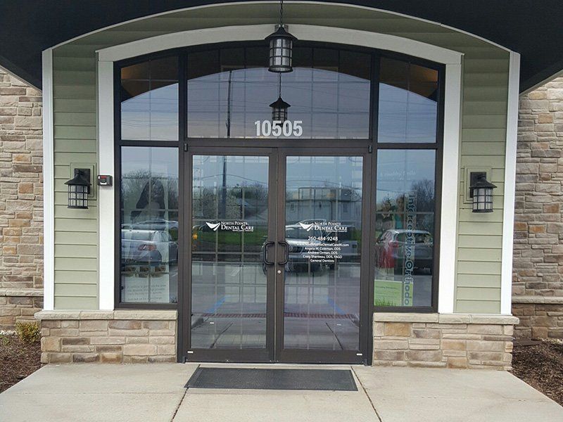 Heartland store front - Exterior glass replacement in Fort Wayne, IN