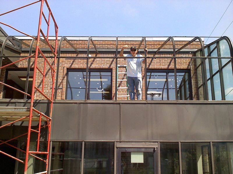 Summit Demo - Exterior glass replacement in Fort Wayne, IN