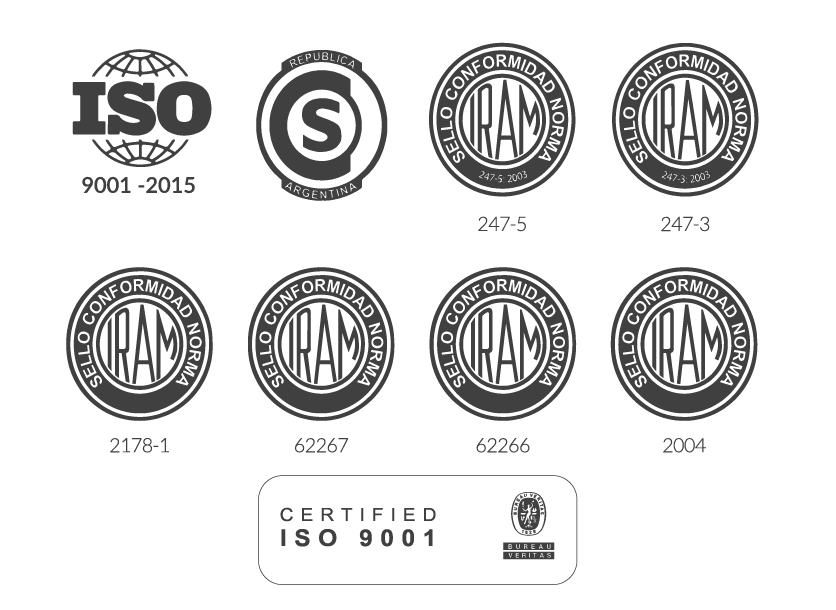 Sellos de calidad Wentinck WTK Conductores eléctricos