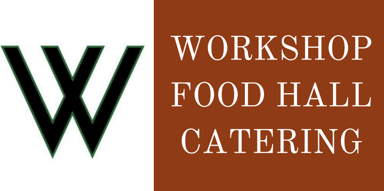 Logo for Workshop Food Hall Catering: black 
