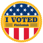 Seminole County Supervisor of Elections official seal. Click this image for the home page.