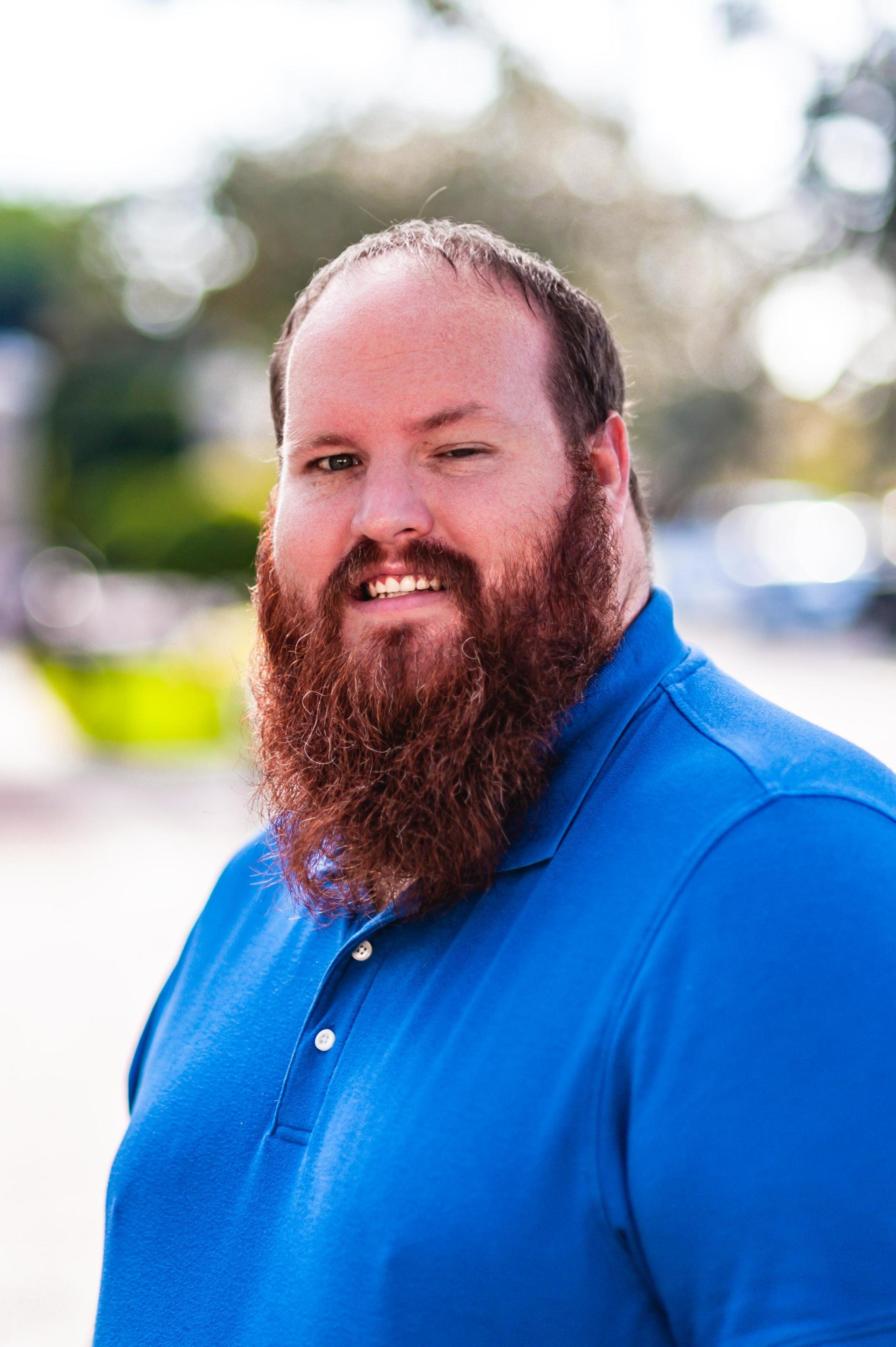 Headshot of candidate James Evans
