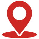 Red location pin.