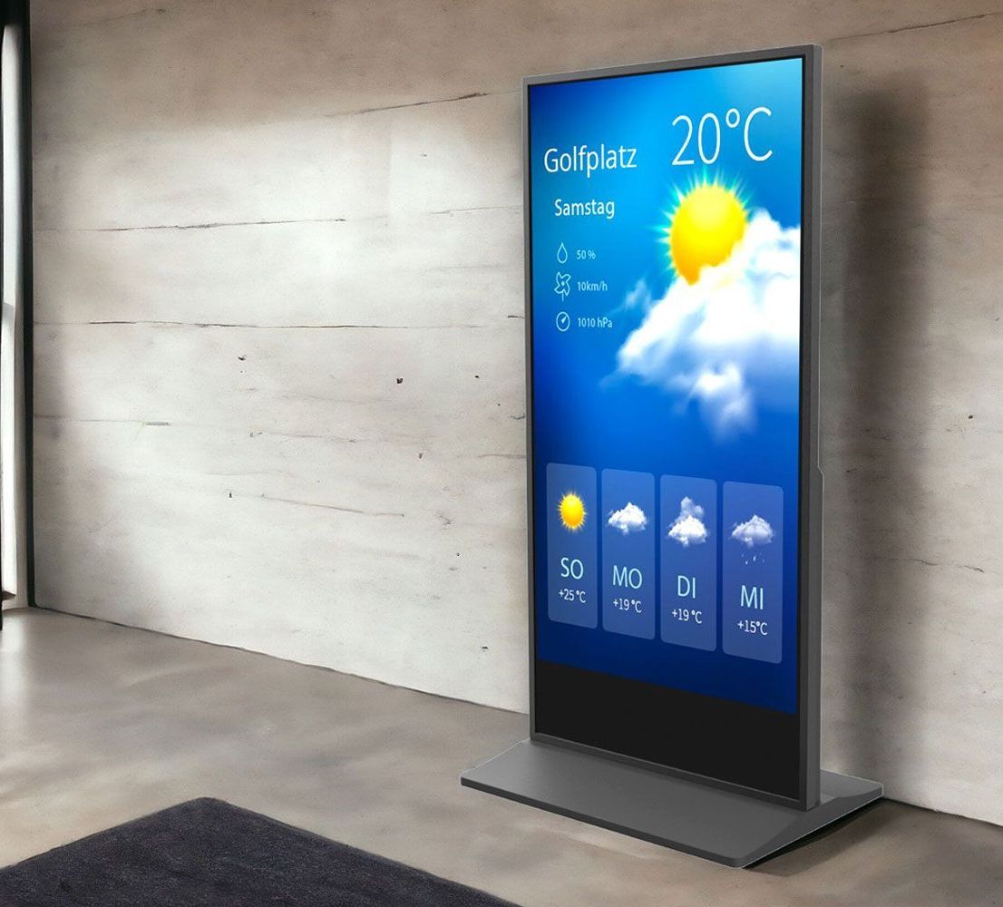 Digital-Signage Indoor-Stele