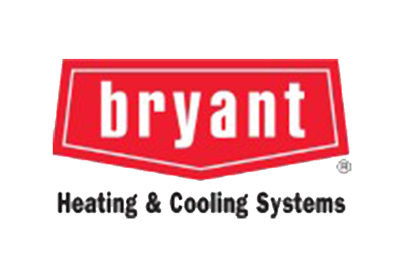 A red logo featuring the word